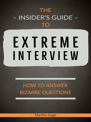 cover image of The Insider's Guide to Extreme Interview